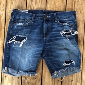 Hollister Distressed Denim Shorts